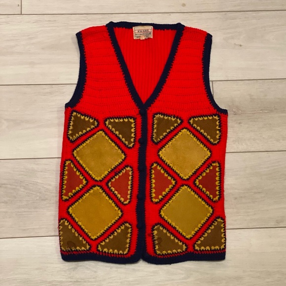 AWARE Sweaters - Vintage Patchwork Sweater Vest